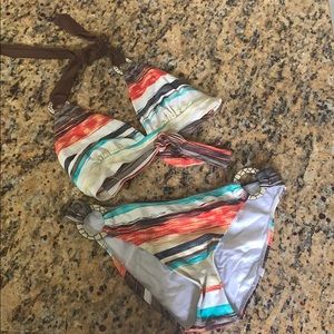 Striped Bikini